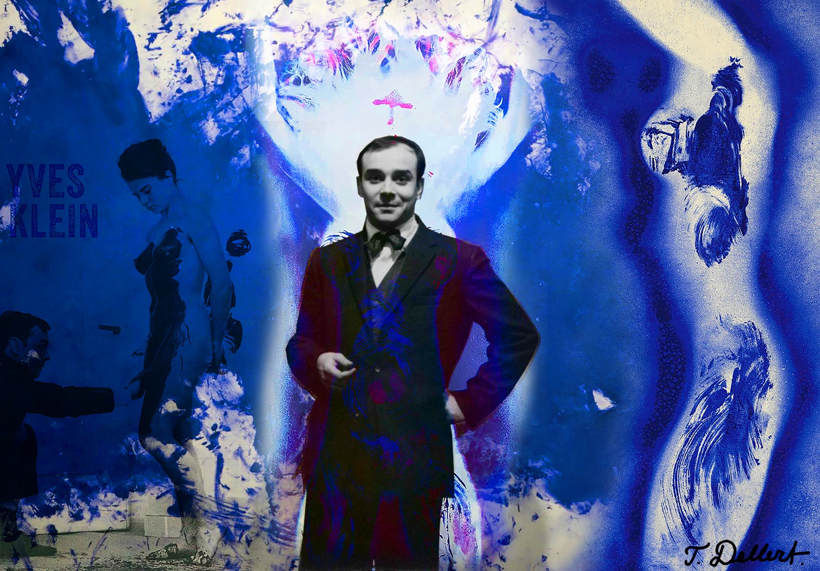 Small PORTRAIT OF YVES KLEIN copy 2